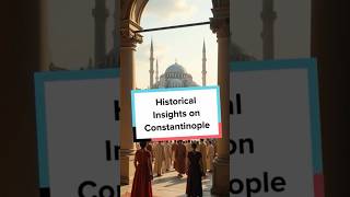 Historical Insights on Constantinople shorts history [upl. by Sirromal703]