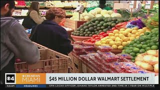 Walmart customers who bought groceries sold by weight may be eligible for part of 45 million settle [upl. by Orteip]