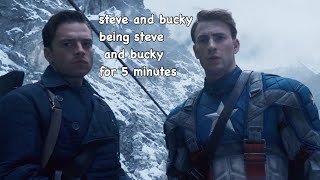 steve and bucky being steve and bucky for 5 minutes [upl. by Ocihc847]