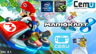 Mario Kart 8 CEMU Emulator GTX1060 Gameplay [upl. by Anatsirhc]