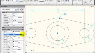 AutoCAD Tutorial  Using the Properties Palette [upl. by Cousin839]