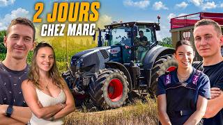 2 JOURS DE MOISSON DANS LA FERME DE MARC [upl. by Cruce]