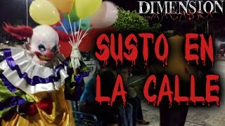 Sustos en la calle 1  Broma de terror [upl. by Ardnaeel329]