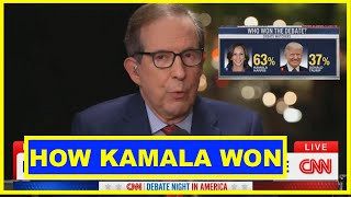 CHRIS WALLACE DECLARES KAMALA WINNER JD VANCE amp TRUMP MELTDOWN [upl. by Aihsaei]