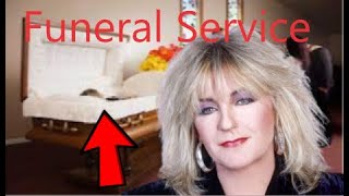 quotFleetwood Macquot Singer Christine McVie Funeral Service  Open Casket HD [upl. by Ahsyekal162]