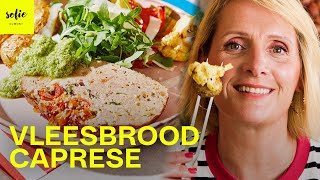 Vleesbrood Caprese met Krieltjes en Groenten  Airfryer Recept  Sofie Dumont [upl. by Miguel504]