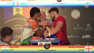 India 🇮🇳 vs Georgia 🇬🇪  Full Video  Avilie Zuyie 💪  WAF 2024 [upl. by Noiwtna]