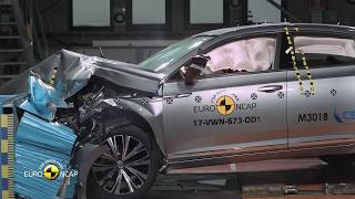 Euro NCAP Crash Test of VW Arteon [upl. by Idram774]