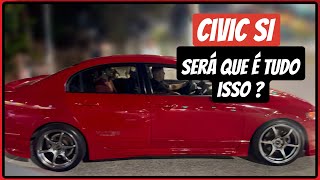 Puxada do Civic SI 200 CV  e que acham [upl. by Euginimod361]