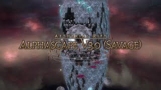 FFXIV  Alphascape V30 Savage O11S  SGE PoV [upl. by Nirehtak]