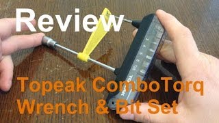 Topeak ComboTorq Wrench  Bit Set [upl. by Yehus448]