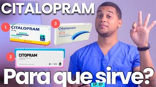 CITALOPRAM PARA QUE SIRVE  3 COSAS [upl. by Anayit]