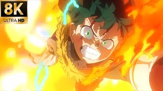 My Hero Academia 8K quotYoure Nextquot Movie Trailer Sakuga Highlight [upl. by Vivl]