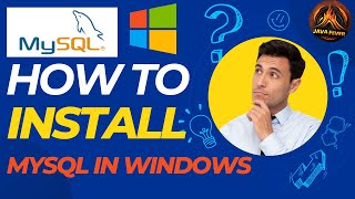 How to install mysql in windows OS  Java Fever [upl. by Irrehs32]