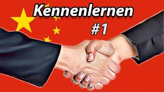 Chinesisch lernen für Anfänger  Lektion kennenlernen und begrüßen Teil 1  DeutschChinesisch [upl. by Diva]