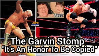 Ronnie Garvin on Randy Orton using the Garvin Stomp amp meeting Randy Orton for the 1st time in 1983 [upl. by Avonasac]