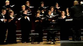 UW Chamber Singers sing Hugo Alfvens quotAftonenquot [upl. by Galan]