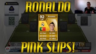 RONALDO LIVE PINK SLIPS Vs RossiHD  FIFA 13 Ultimate Team [upl. by Kafka]