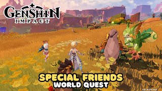 Special Friends World Quest in Natlan 50  Genshin Impact [upl. by Iraj]