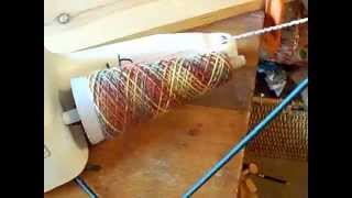 Silver Needles Electric Cone Winder Demonstration [upl. by Couq]