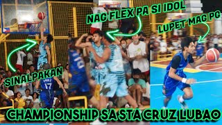 CHAMPIONSHIP STA CRUZ LUBAO  OSMENA VS R SOLIMAN  CJ DELFINO VS AJ LAXAMANA [upl. by Etsirhc303]