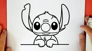 COMMENT DESSINER STITCH [upl. by Tiemroth]