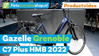 Gazelle Grenoble C7 Plus HMB 2022  Fietsvoordeelshopnl Productvideo [upl. by Paola]