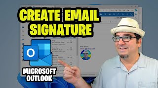 How to Create an Email Signature  Microsoft Outlook [upl. by Name271]