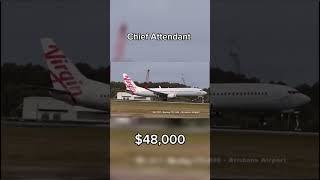 Virgin Australia flight attendant salary  neosaviation kevflight kevtakeoff kevlanding planes [upl. by Ijnek]