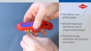 KNIPEX ErgoStrip [upl. by Ylicic]