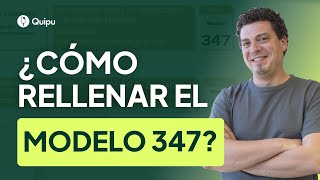 ✅ Cómo rellenar el MODELO 347 casilla por casilla ✍🏼 2024 [upl. by Elleynad]