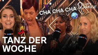 Die Profis erklären So funktioniert der Cha Cha Cha  Lets Dance 2024 [upl. by Ayita]