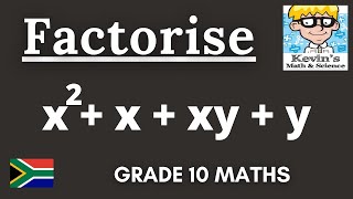 Grouping Factorisation grade 10 [upl. by Gernhard]