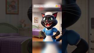 Cruel and Careless Cat Nanny Dont trust 😢🥺cuteanimal catcartoon cartoon aiaicat [upl. by Cindi886]