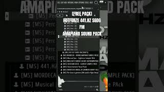 FREE PACK HOTFURZE 441HZ SGIDONGO AMAPIANO SOUND PACK freeamapianosamples fypシ゚viral [upl. by Breskin]