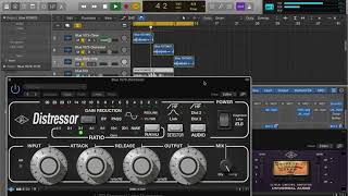 UAD Distressor vs 1176 Plugin [upl. by Llirred]