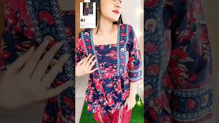 Meesho 7 Best Short Festive Kurti Haul amp TryOn Review meeshofinds meeshoshortkurti [upl. by Paryavi]