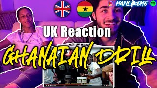 Ghanaian Drill Reaction  Sore Remix Official Video Radio Show Host Reacts [upl. by Bremble253]