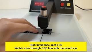 LCNDT DT 300 Densitometer Demo Video New [upl. by Okir]