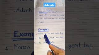 AdverbThe Definition of AdverbAdverb with examples [upl. by Htrap]