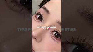 ☆Tips for attractive eyes 👁👁✨️🌷☆selfcare eyes aesthetic shorts fyp [upl. by Adnirual]