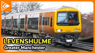 Trains at Levenshulme WCML 14012023 [upl. by Ellevart]