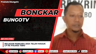 BONGKAR  BELASAN PERKARA 2024 TELAH MASUK LP KE POLRES TEBO [upl. by Asta399]