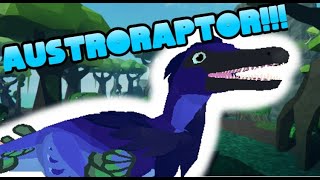 AUSTRORAPTOR JOINS PREHISTORIA  Austroraptor Showcase Roblox Prehistoria Part 12 [upl. by Annaer629]