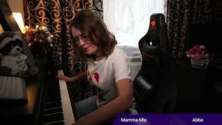 🇺🇸 🎼👋👩🎹🔊 2024 11 18 Piano ❤ Pianistka Katrine Twitch Streams Piano playing [upl. by Suvart]