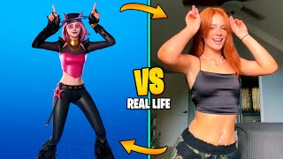 ALL 200 FORTNITE ICON SERIES DANCES IN REAL LIFE [upl. by Ppilihp]