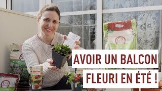 Planter des vivaces en pot pour un balcon fleuri en été [upl. by Beaulieu]