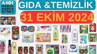 A101 GIDA ÜRÜNLERİTEMİZLİK ÜRÜNLERİMAKYAJ31 EKİM 2024 AKTÜEL KATALOĞU keşfet a101 alışveriş [upl. by Justen]