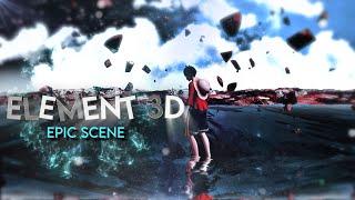 Element 3D Epic Scene Part 2  After Effects  One Piece  Edit AMV  Free Project [upl. by Auqenahs]