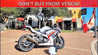 MOTOVLOG 3 Public Service Announcement DONT ORDER FROM VENOM [upl. by Brinson]